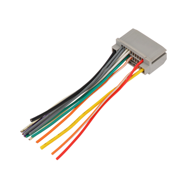 22 Pin No Cutting Reverse Wire Harness Power Speaker Connector for 07-20 Select Chrysler Dodge Jeep Ram Original Stereo