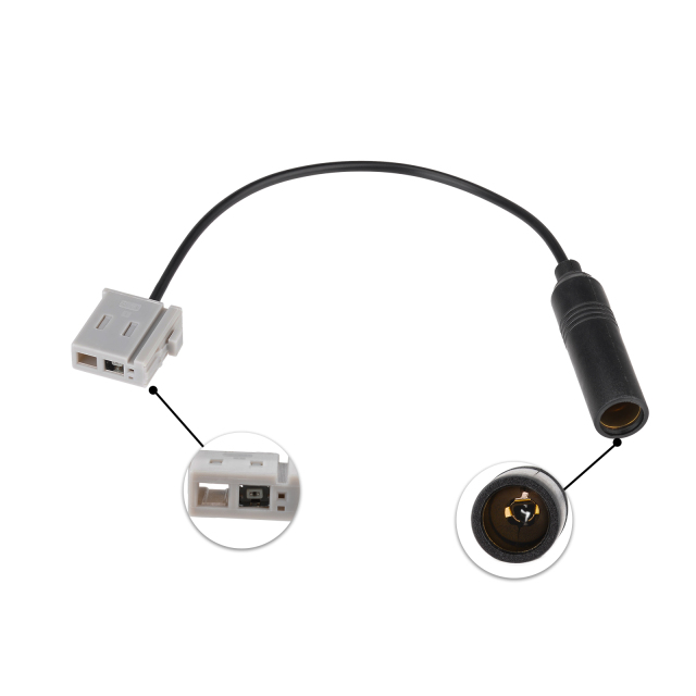 Car Antenna Cable Adapter Connector Extension to Original Radio Receivers for Select Subaru Vehicles
