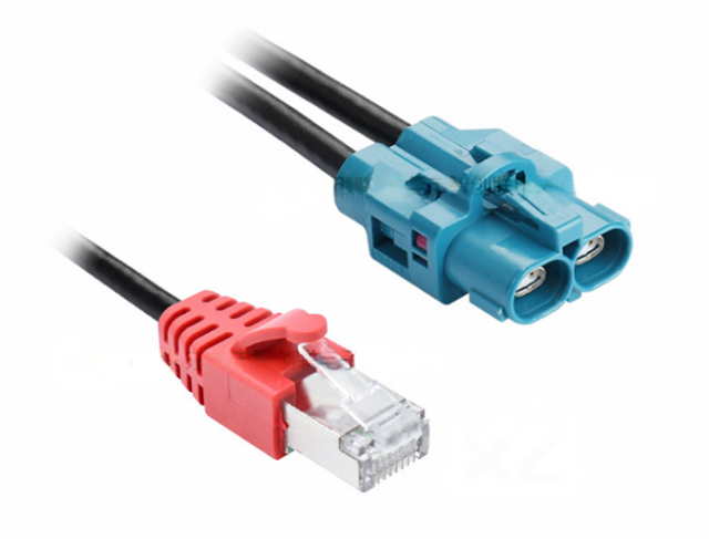 H-MTD dual cavity female E6K10B-1xxZ5-y to RG45
