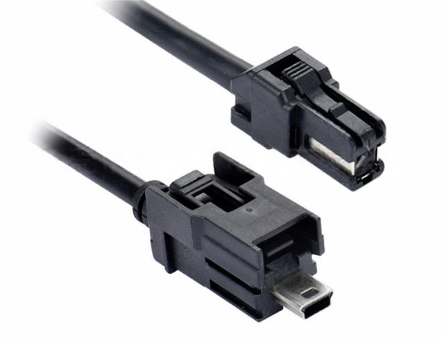 Bendo LVDS input line car video transmission line LVDS line audio and video line Bendo 4P direct female to mini USB male