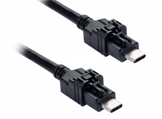 Car mounted dual male Type-C harness non waterproof