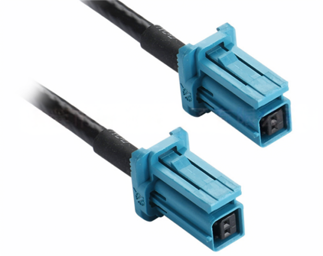 Single cavity Ethernet female to female wire harness