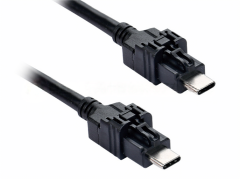 Car mounted dual head TYPE-C3.1 terminal connector