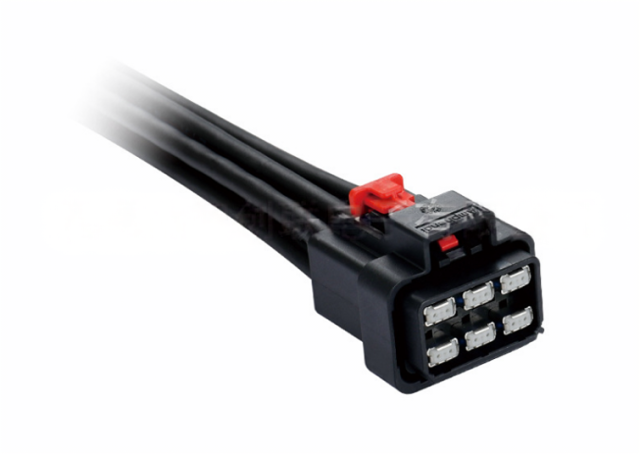 Six cavity Ethernet harness