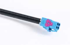 Mini Fakra Black 4-in-1 Board End Cable