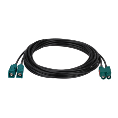 Multipurpose GM Duel Fakra Cable - Digital Radio Antenna & Navigation Antenna Coaxial Cable Assembly;  Radio Antenna Extension Cable, DAB System;