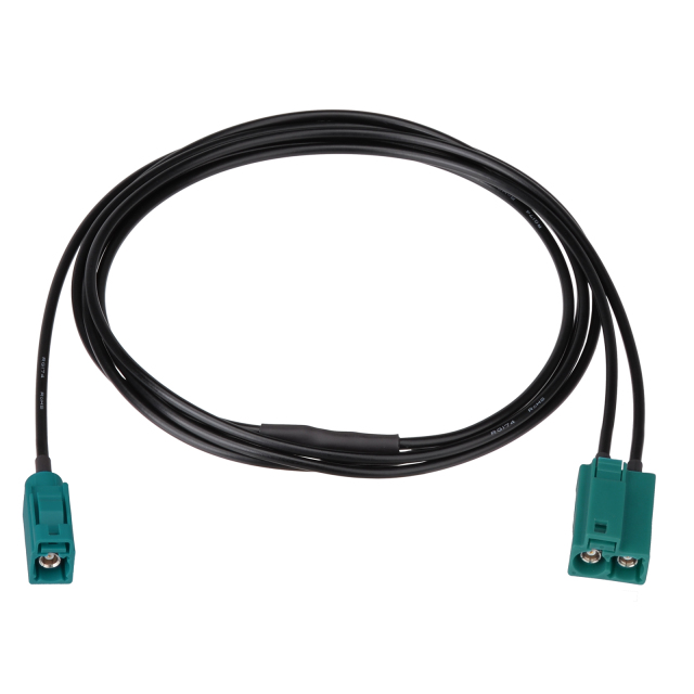 GM Duel Fakra Cable - Radio Antenna Extension Cable with Custom Embedded Navigation Information System Under Instrument Panel