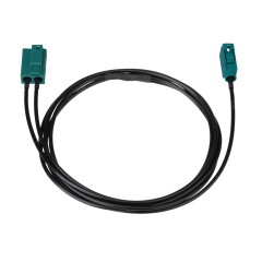 GM Duel Fakra Cable - Radio Antenna Extension Cable with Custom Embedded Navigation Information System Under Instrument Panel