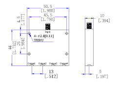 6000～18000 MHz SMA Female SMP Male  4 Way Power Divider 50 Ohm Wide-Band Signal Splitter