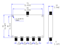 8000～12000 MHz SMA Female  5 Way Power Divider 50 Ohm Wide-Band Signal Splitter