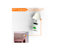 824-3600MHz 2100-3600MHz Dual Port Omnidirectional Ceiling Repeater Signal Receiving And Amplifying Antenna