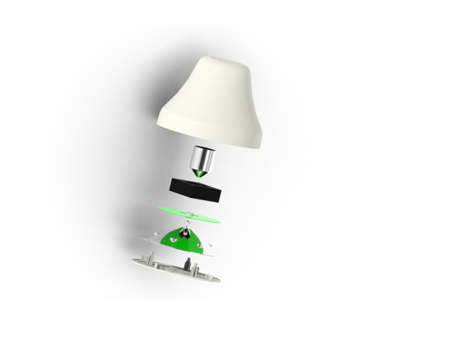 824-3600MHz 2100-3600MHz Dual Port Omnidirectional Ceiling Repeater Signal Receiving And Amplifying Antenna