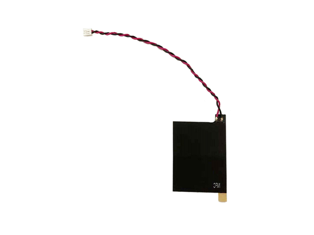 Dual side 2.0uH NFC antenna with mini-lock connector