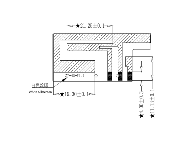 4GHz application in-built 4GHz FPC antenna