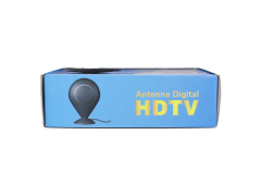 Flat round intelligent detection TV antenna