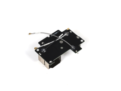 Built-in bracket + steel antenna