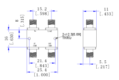 18000～40000  MHz 2.92 Female  Power Divider 50 Ohm Wide-Band Signal Splitter