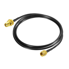 SMA male to SMA female Bulkhead Connector ALSR100 Cable 1m/3.28ft 50 Ohm used for Wifi router