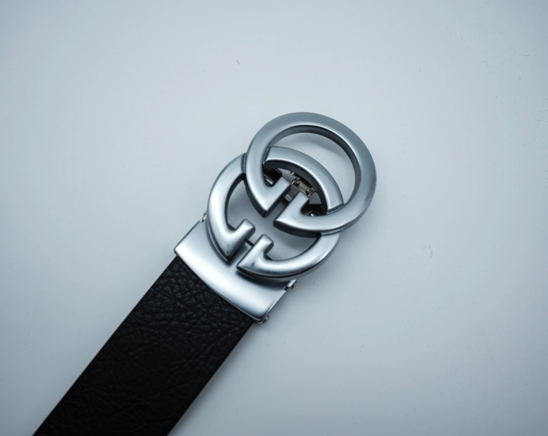 Automatic Buckle Leather Belt for Men