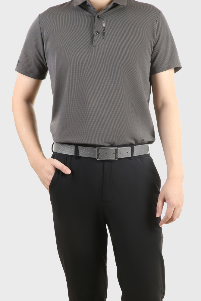 35 MM CROC TEXTURED LEATHER BELT - MARANORA EXTREME SPORTS BELT