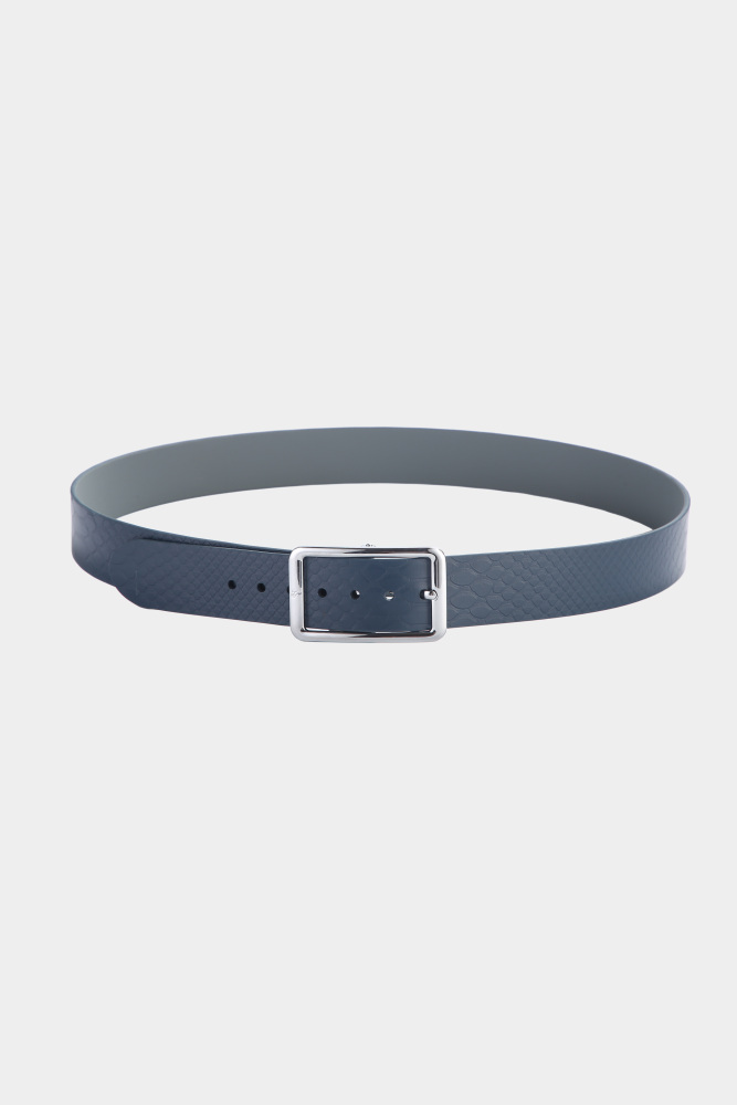 35 MM CROC TEXTURED LEATHER BELT - MARANORA EXTREME SPORTS BELT