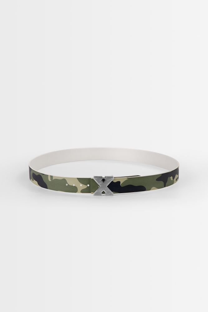 35MM Military Dark Green Printed TPU Super Tensile Strength Belt - MARANORA Sports Belts