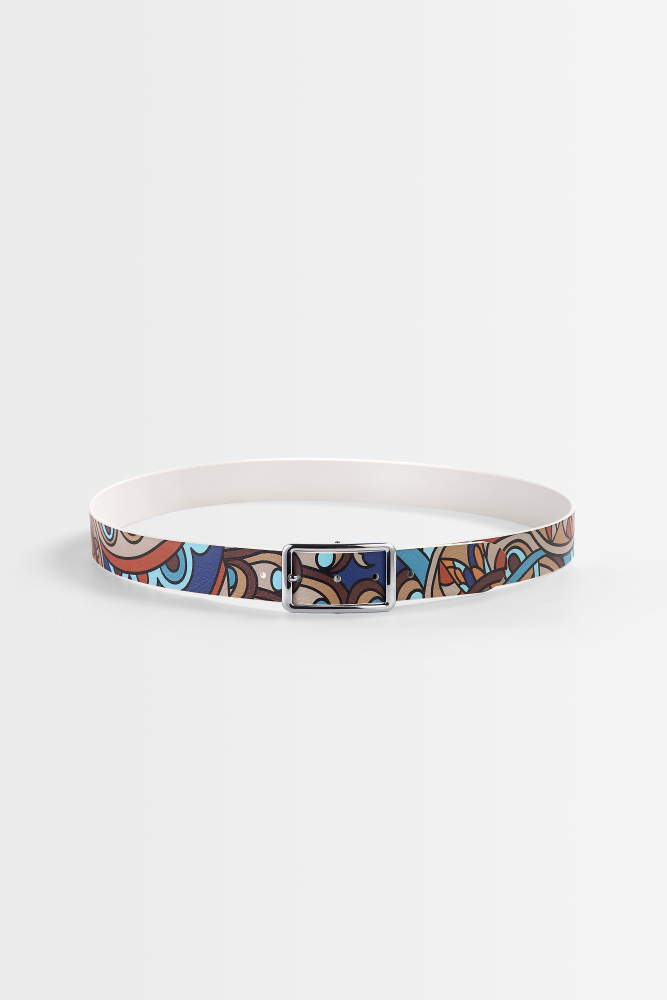 Featured 35mm UV printed belt - Fashion Personalized Lucky Straw Series