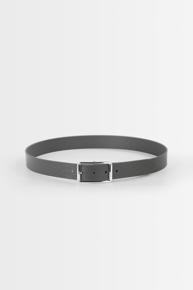 35 MM CROC TEXTURED LEATHER BELT - Ride High Series