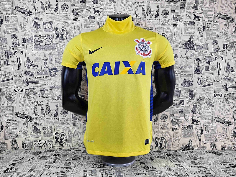 Camisa Corinthians Goleiro 2014/15 Retrô