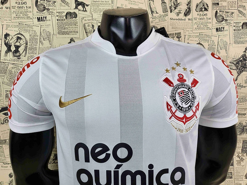 Camisa Corinthians I 2010/11 Retrô