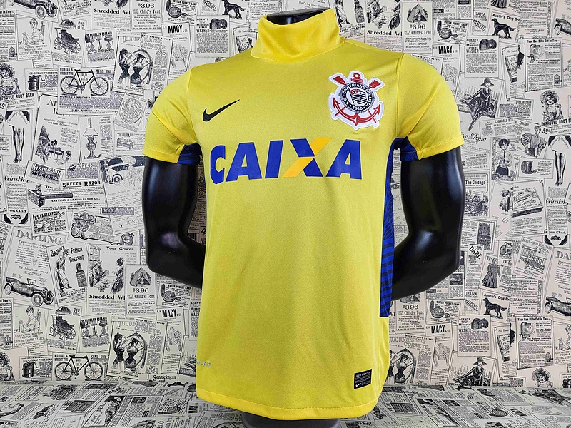 Camisa Corinthians Goleiro 2014/15 Retrô