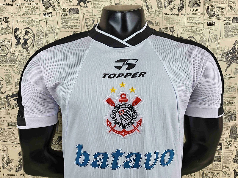 Camisa Corinthians I 2000 Retrô