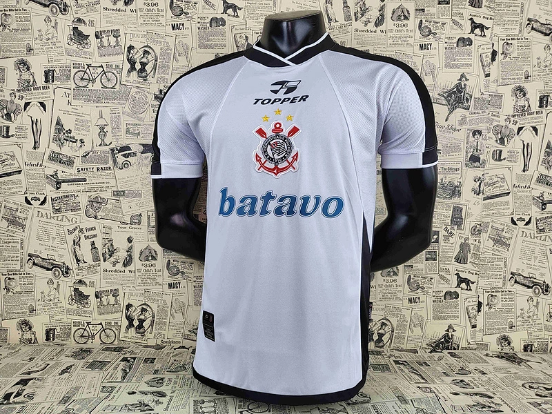 Camisa Corinthians I 2000 Retrô