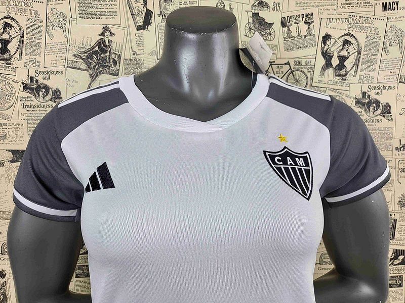 Camisa Atlético Mineiro II 2023-2024 Versão Tailandesa Feminina