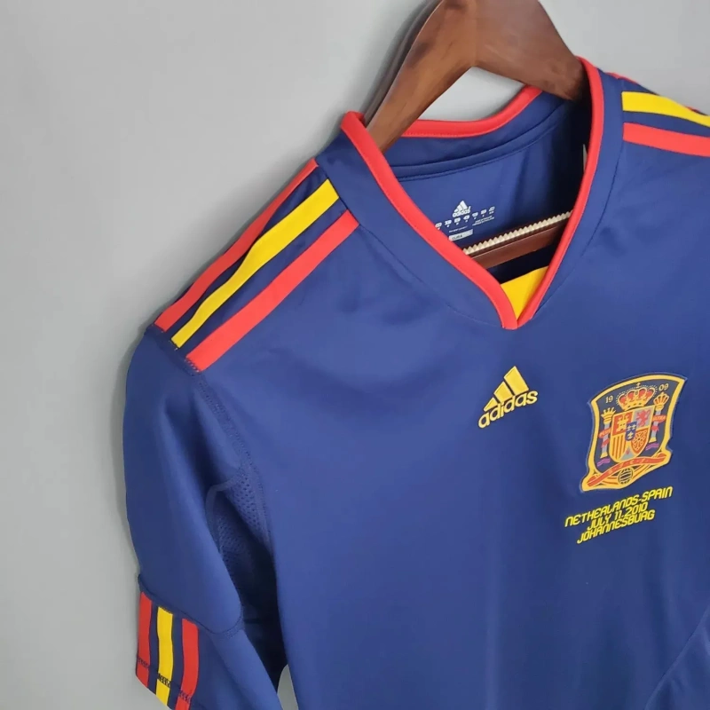 Spain 2010 World Cup Away Retro Jersey