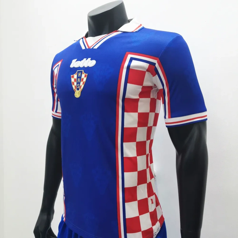 Camisa Croácia II 1998 Retrô