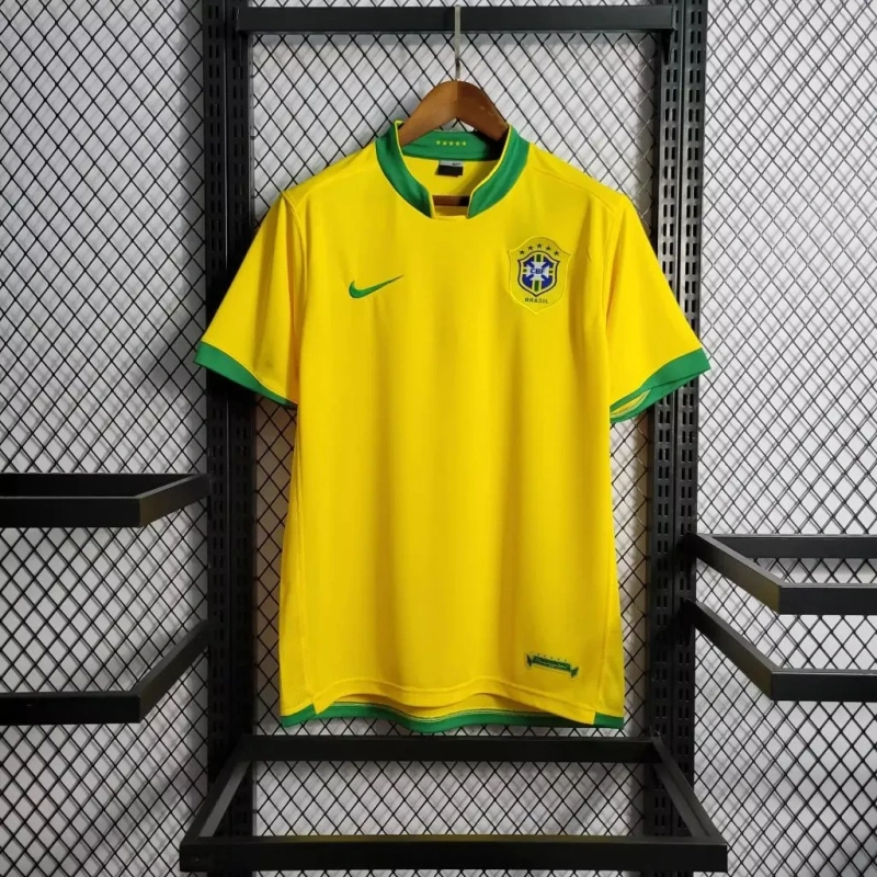 Camisa Brasil I 2006 Retrô Copa do Mundo