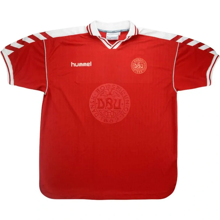 Camisa Dinamarca I 1998/00 Retrô