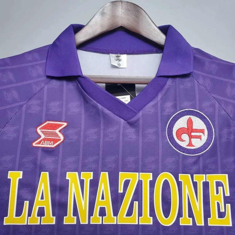 Camisa Fiorentina I 1989/1990 Retrô