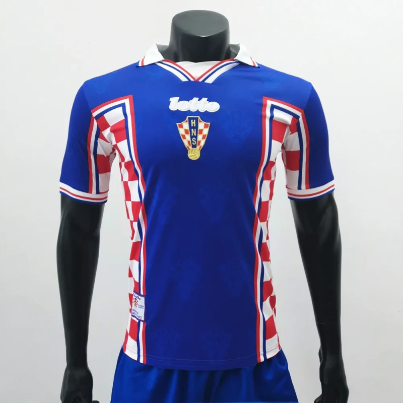 Camisa Croácia II 1998 Retrô