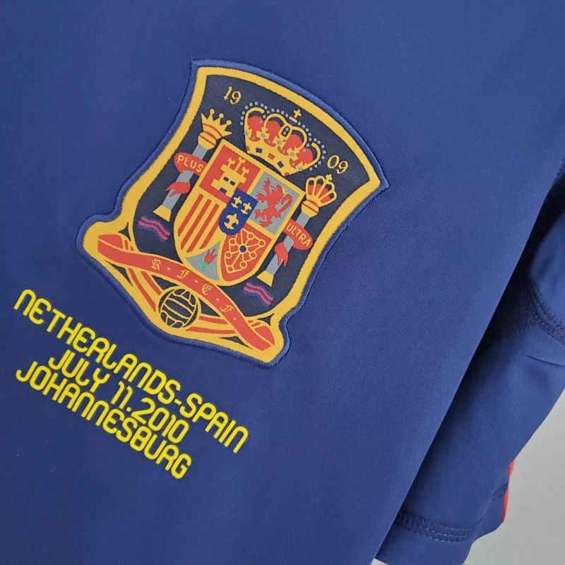 Spain 2010 World Cup Away Retro Jersey
