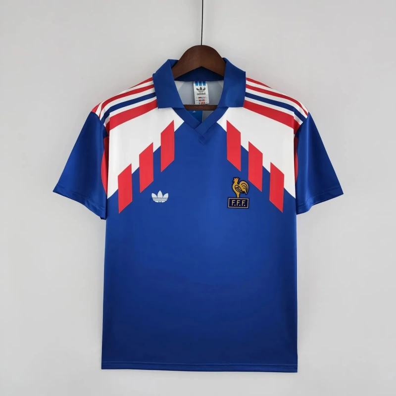 France 1990 Home Retro Jersey