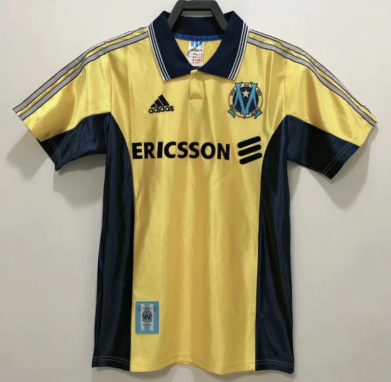 Camisa Marseille I 1998/99 Retrô