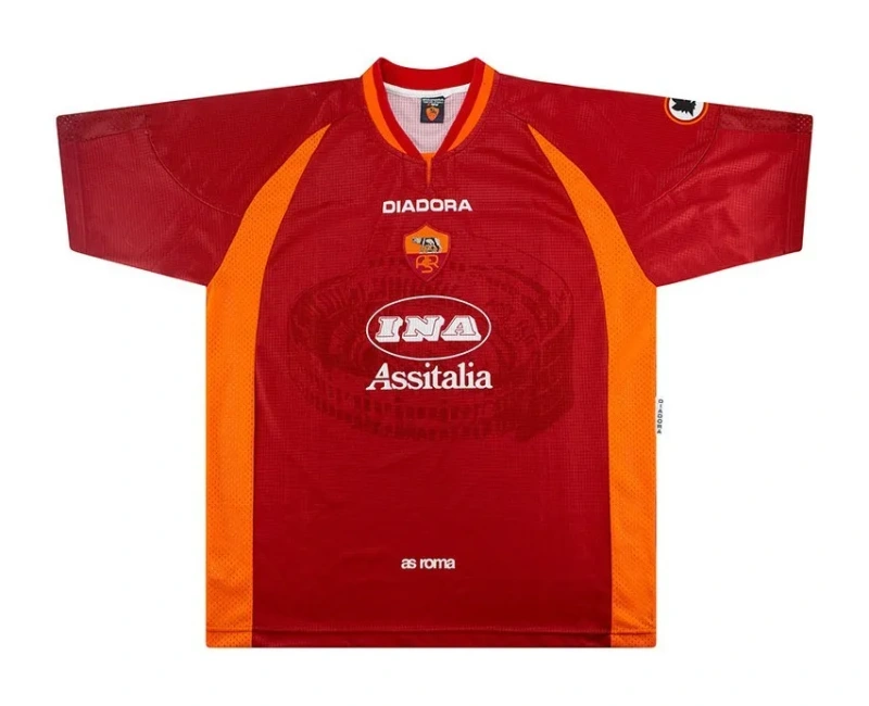 Camisa Roma I 1997/98 Retrô