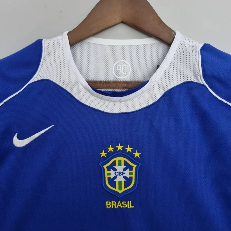 Brazil 2004/2006 Away Retro Jersey