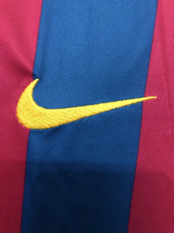 Camisa Barcelona I 2005/06 Retrô Manga Longa