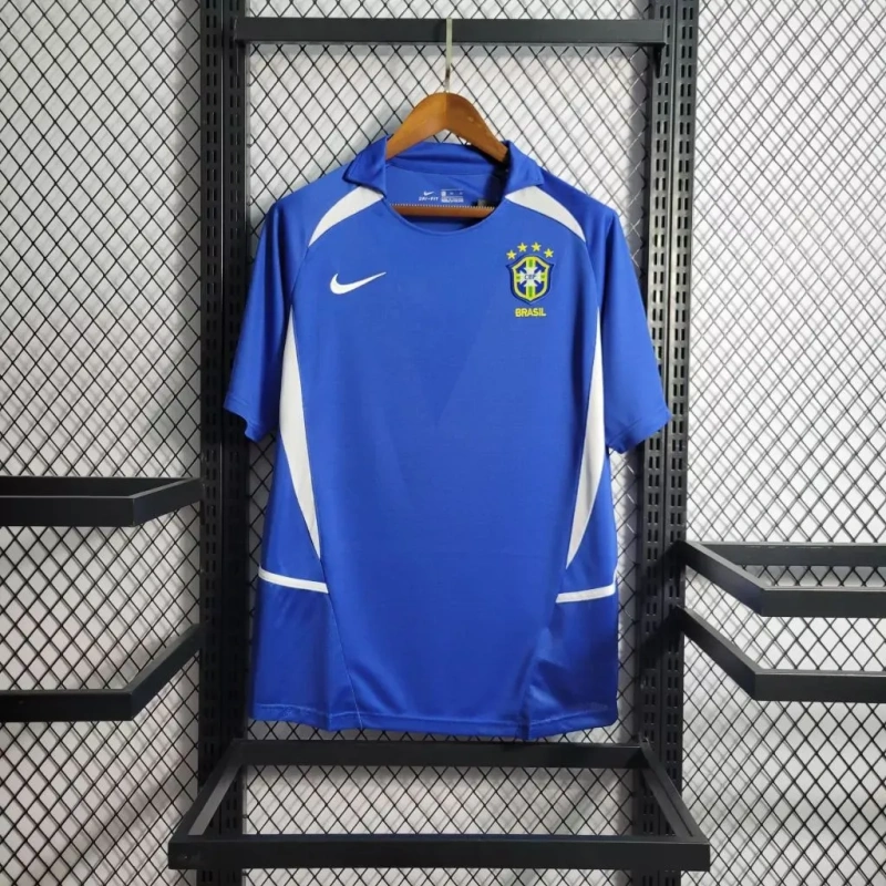 Brazil 2002/2004 Away Retro Jersey