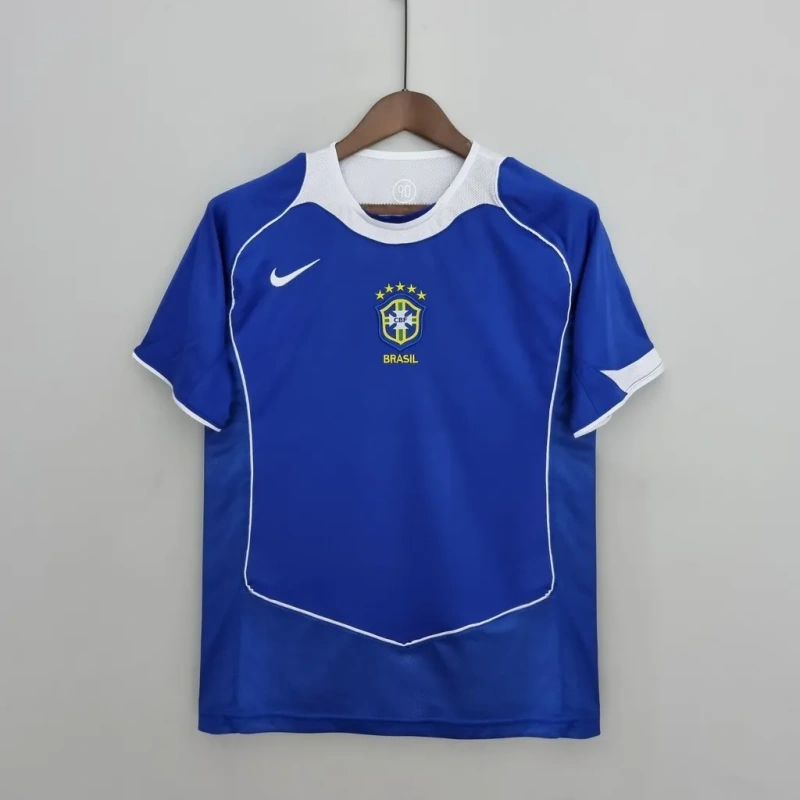 Brazil 2004/2006 Away Retro Jersey