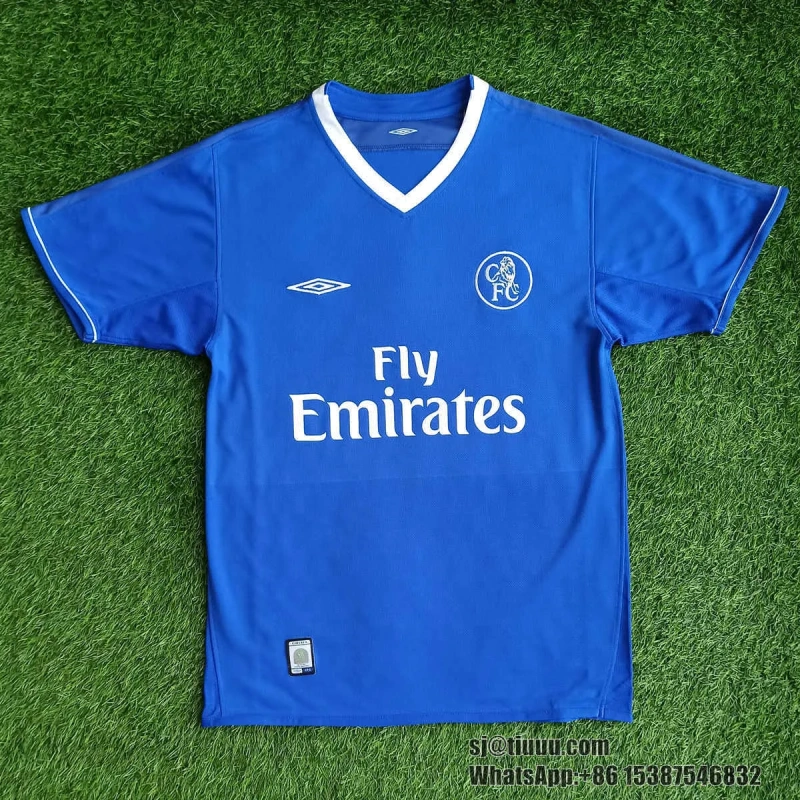 Camisa Chelsea I 2003/05 Retrô