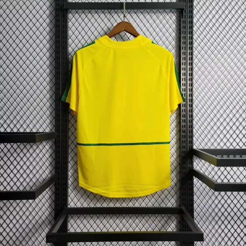 Brazil 2002/2004 Home Retro Jersey